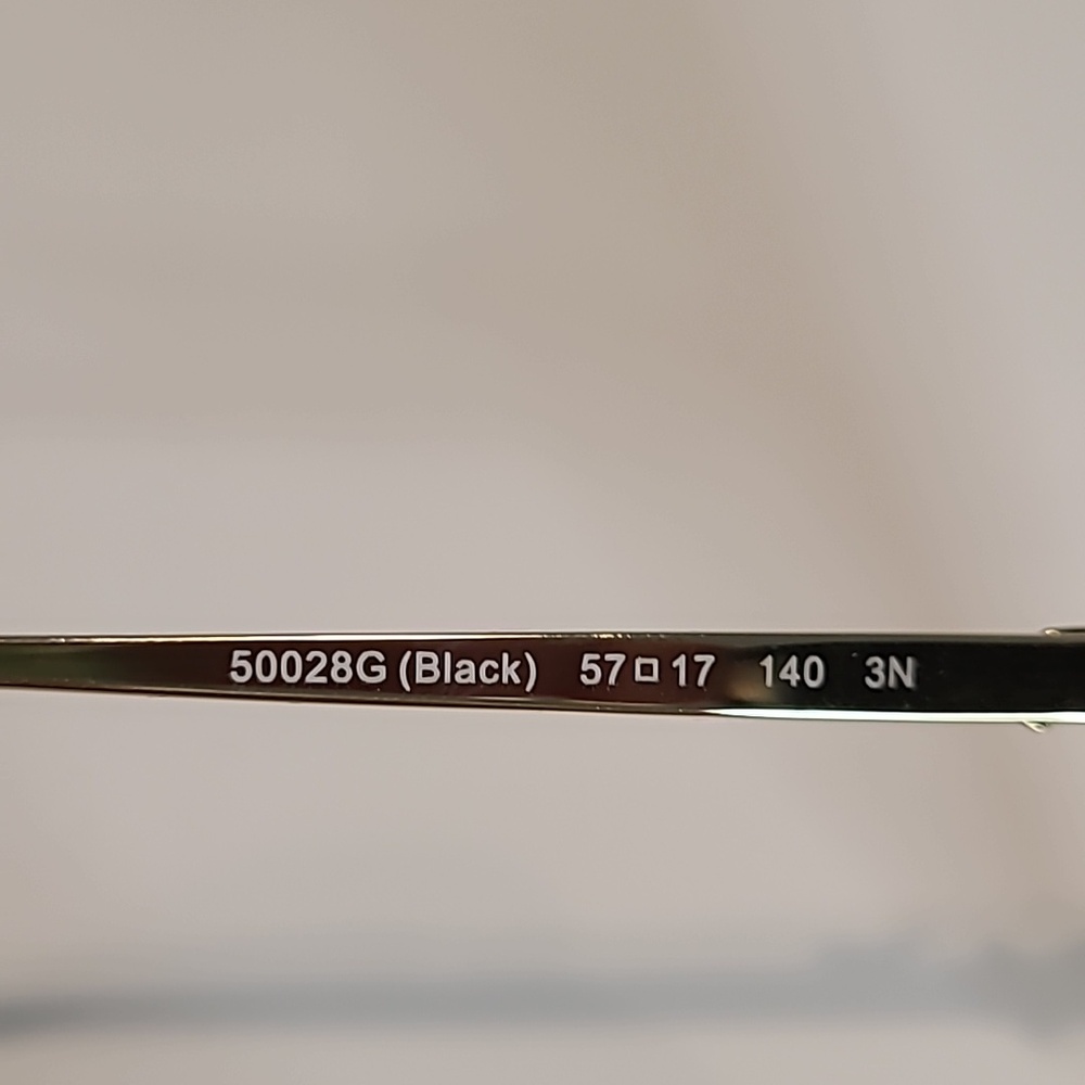 Coach Black Oversized Sunglasses - Picture 8 of 9